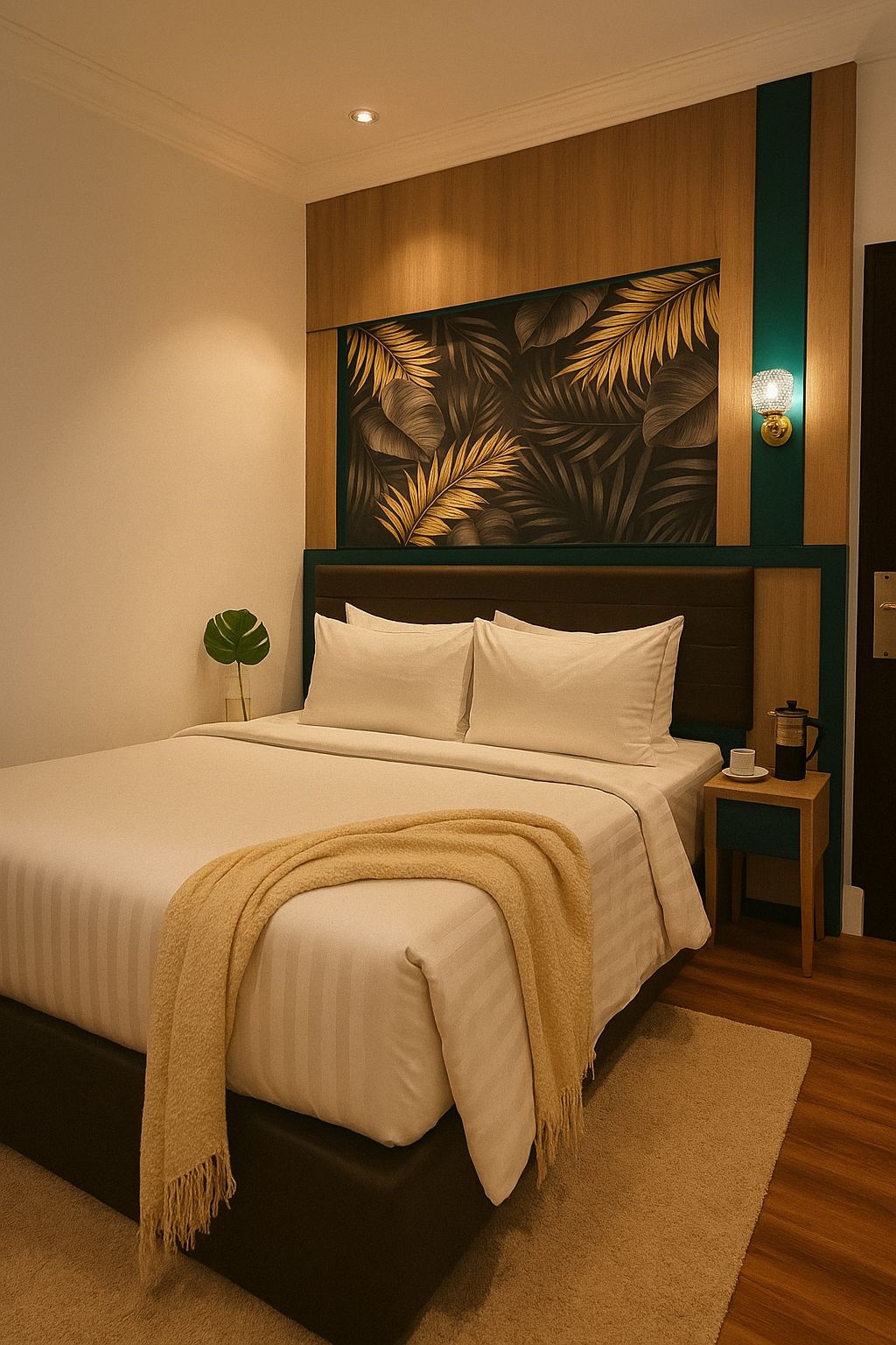 Detail kamar standar hotel di Tanjung Pinang
